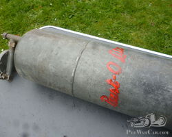 presto-lite acetylene cylinder with regulator