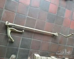 Steering rod complete with attachments for circa 1912 Adler