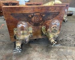 Dash Mounted Oil Drip Feeder Bentley Set