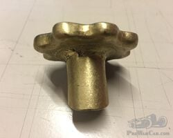 Brake adjuster nut Lagonda Bentley in brass