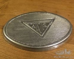 Alvis side step, Alvis sidestep, casted from aluminium.