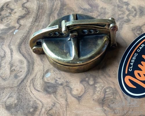 Brass vintage fuel cap