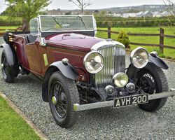 1937 Derby Bentley 4.25 litre special.