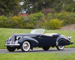 1940 Packard Darrin Custom 180 Super 8 Convertible Victoria