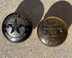 Texaco and Spido oil cap