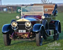 1914 Rolls Royce Silver Ghost Frederick Wood Cabriolet