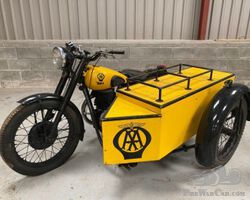BSA M21 600cc engined replica AA Combination | The Neville Pugh Collection Sale | Richard Edmonds Auctions