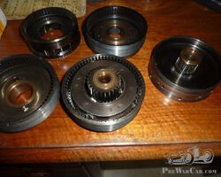 ENV75 preselector high ratio gear train