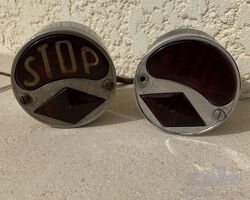 STOP tail light