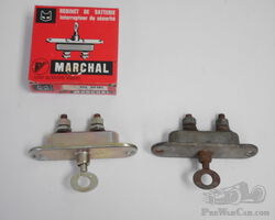 Marchal Vaucanson battery , cut-off switches