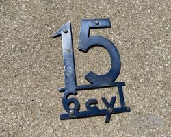 Citroen traction avant 15-6 rear badge