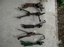 5 Rim jacks for cars around 1920 to 1929