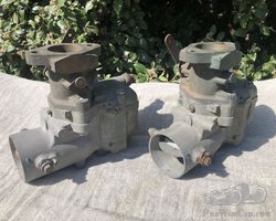 NOS PAIR ZENITH UPDRAFT CARBURETTORS 42MM ,