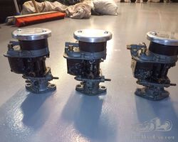Delahaye 135 Triple Downdraft Carb Set