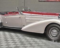 1939 Horch 853 Spezial Roadster to Erdmann & Rossi design.