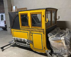 Well-preserved body for a European car from about 1910
