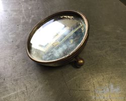 Cipa Paris rear view mirror with lamp.