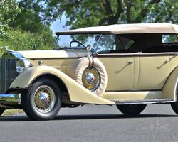 1934 Packard Eight 11th Series Phaeton RHD