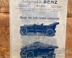 C. 1911 Benz sales brochure