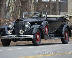1934 Packard Super Eight Convertible Sedan