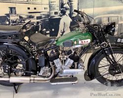 1930 BSA E30-14 and a BSA 20-20 Sidecar | Richard Edmonds Auctions | July 30, 2022