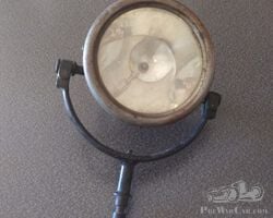 A Great Early Victor Spot Light Complete with an Ornate Cast iron Mounting Assembly c. 1910s-1920s
