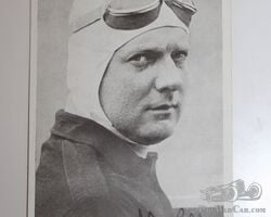Original John Cobb Brooklands Signed Postcard