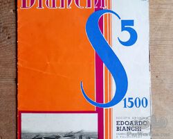 1933 - Bianchi S5 1500 brochure