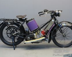 1921 Scott two speed 532cc