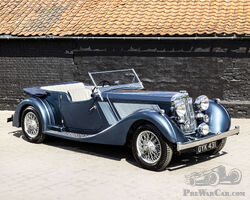 1937 Talbot BG110 Speed Tourer Coachwork by Vanden Plas