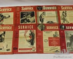 12 Issues of Automotive Service Magazine: 1939-1941