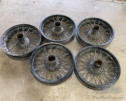 Vintage Bentley 19inch Wheels Type 62 Vauxhall