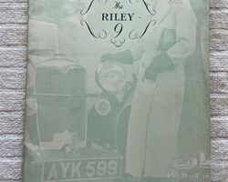 Riley 9 Brochure