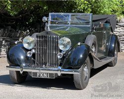 1938 Rolls-Royce Phantom III Freestone & Webb Cabriolet