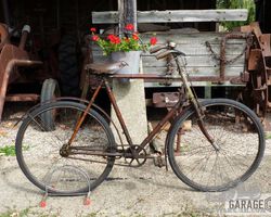 Rare c.1897 Bamboo Cycle Co - Light Roadster Bicycle.