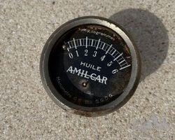 Amilcar oil gauge
