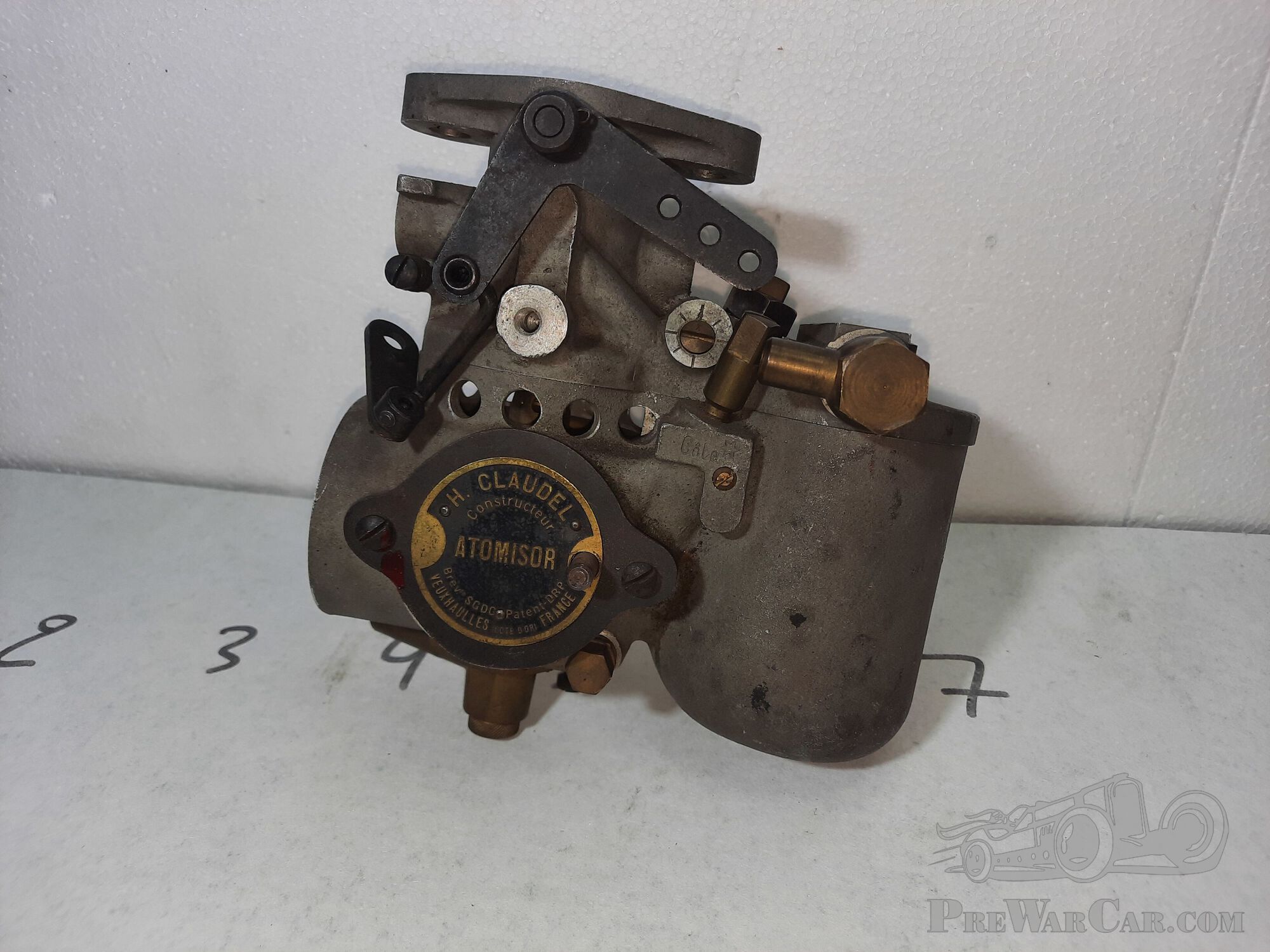 H. Claudel carburettor (80€)