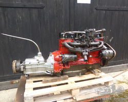 Fiat 2800 kompletter Motor mit Getriebe Baujahr 1938 original