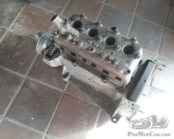 Austin Seven crankcase with crankshaft sumppan and flywheel 1928-1932
