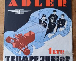 Adler 1 Litre Trumpf Junior brochure