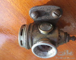 Carbide gas light