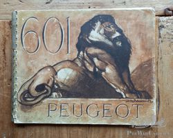 Peugeot 601 sales catalogue