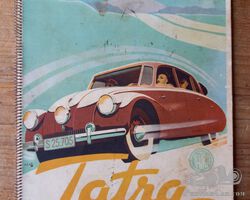 Tatra 87 'Vollstromlinienwagen' sales catalogue - German