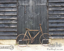 1920s Eureka French Wooden Childrens Bicycle Project
