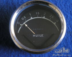 G.B Paris Oil Pressure Gauge