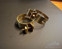 Set brass 2″ enots hose clamp