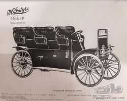 1909 MCINTYRE MODEL P SIX PERSON HIGH-WHEELED AUTOMOBILE