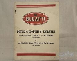 Bugatti catalogue