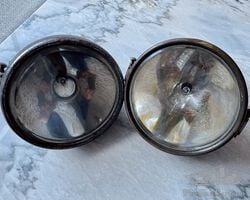 A pair of CAV headlights