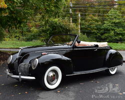 1938 Lincoln Zephyr Convertible Coupe